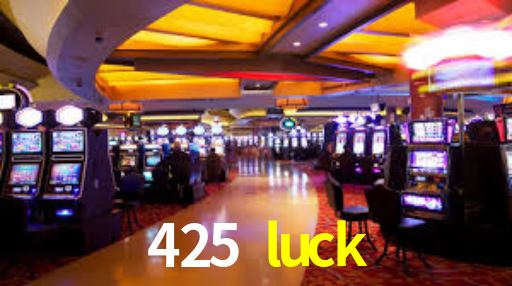 Interface do App 425 luck